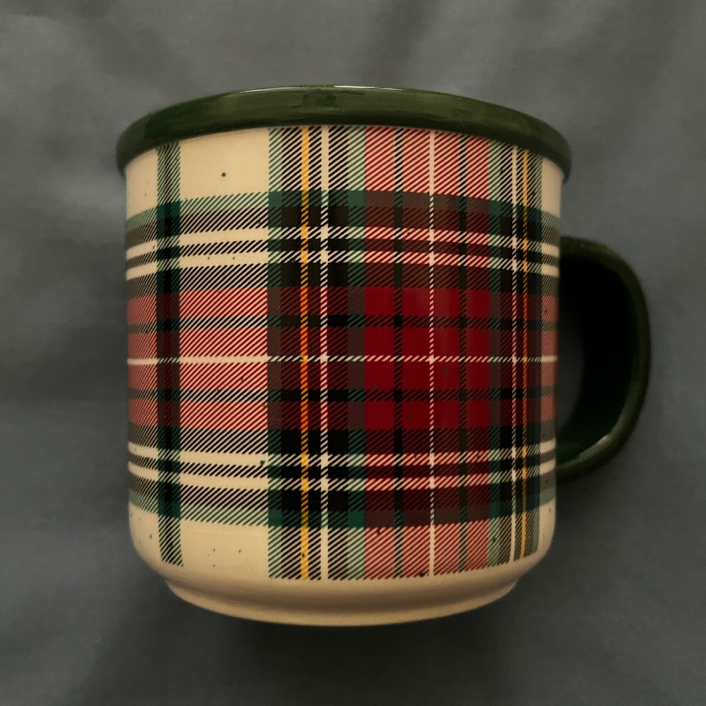 New Red & Green Plaid Coffee Mug
Dishwasher & Microwave Safe - Picture 2 of 3